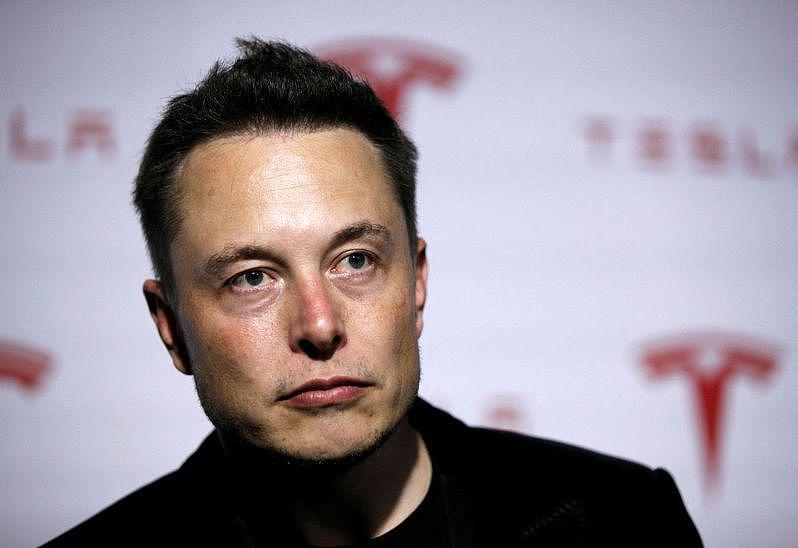 特斯拉创办人兼执行长马斯克（Elon Musk）。 （路透）