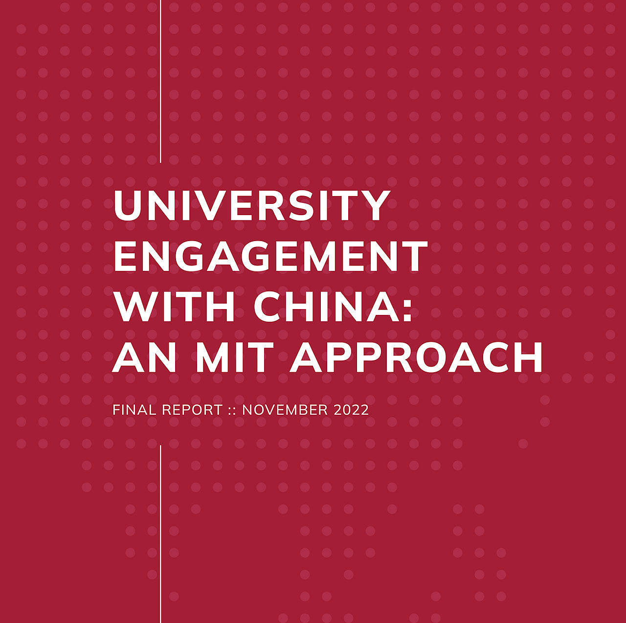 《大学如何与中国接触：麻省理工学院的方式》报告截图（麻省理工大学官网）