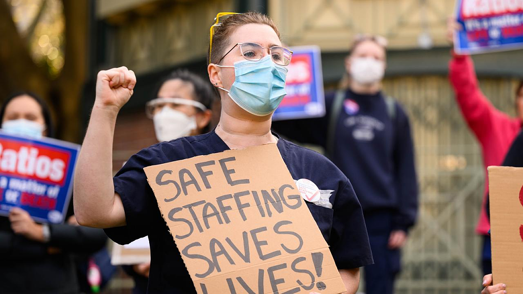 新州护士再次罢工24小时！呼吁取消工资上限、公平薪资...（组图） - 2