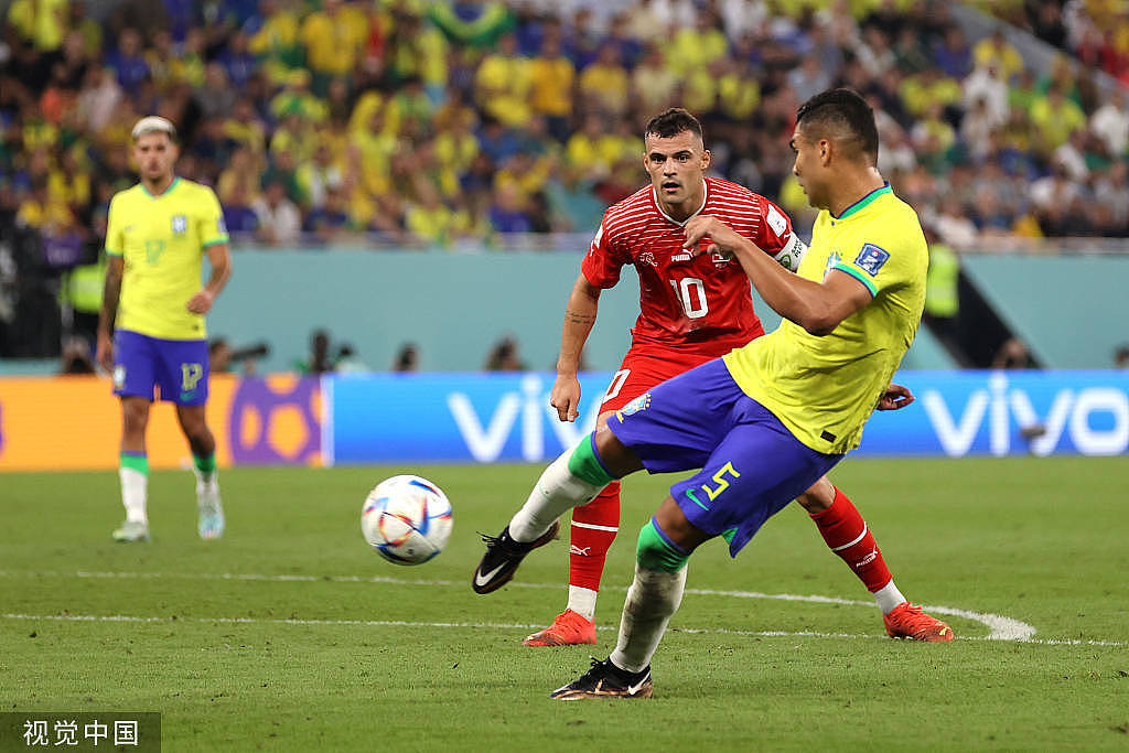 世界杯小组赛：卡塞米罗制胜罗德里戈送助攻，巴西1-0瑞士（组图） - 2