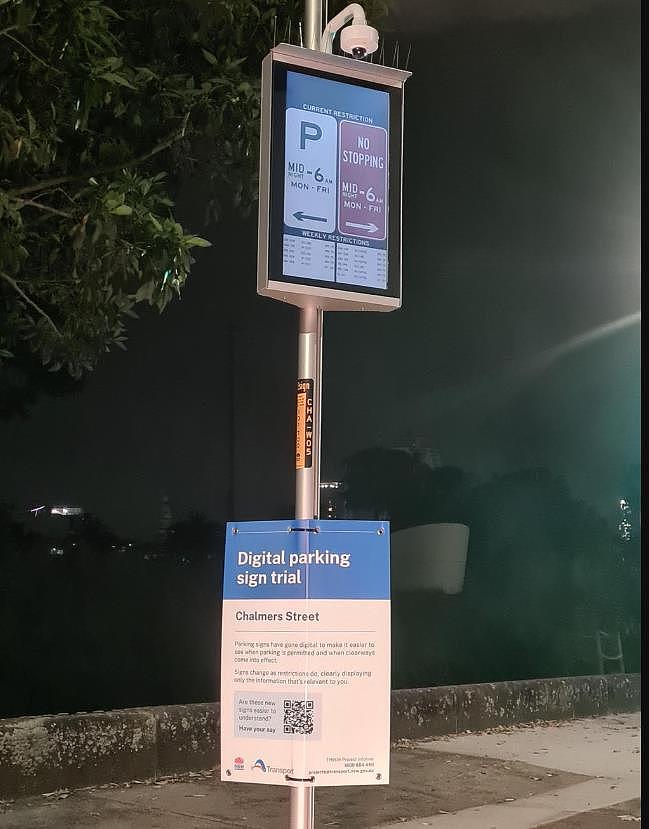 悉尼部分地区试点数字停车标志！网友褒贬不一，你怎么看？（组图） - 2