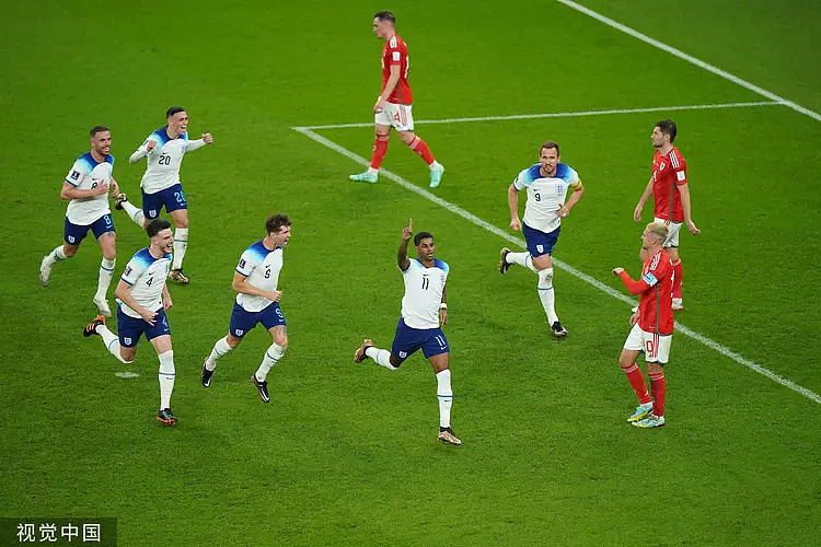 英格兰3-0威尔士小组头名出线，淘汰赛将战塞内加尔，威尔士垫底出局（组图） - 1