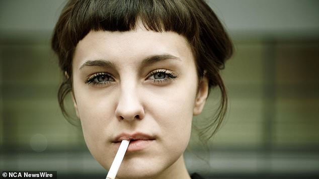 the number of smokers under 40 has fallen by 50% in the last decade (stock image above)