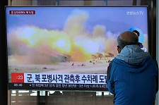 军方警告“不要点燃紧张局势升级的火焰”！朝鲜发射大约130枚炮弹（图）