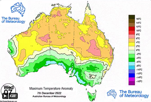 西澳气温已破45℃，12月最高温比往年中值高60%，珀斯未来一周最高温31℃，最低温13℃（组图） - 4