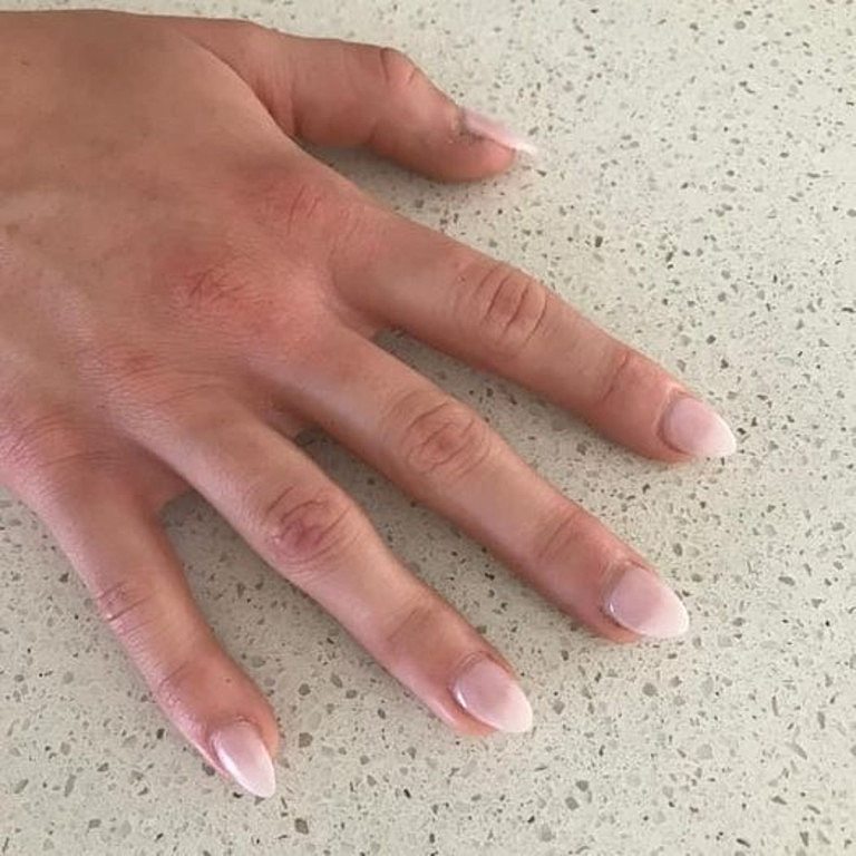 Students with fake nails were barred from attending their Year 10 graduation. Picture: Facebook/ Manly Observer.