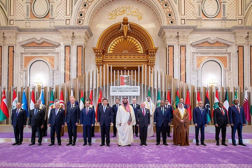 Picture of a group photo of men standing in a line 