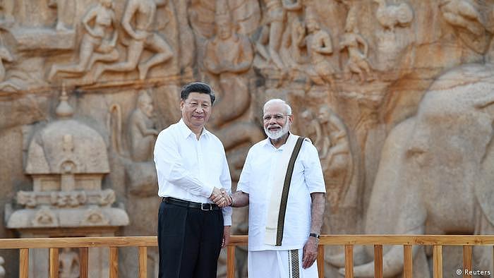 Indien Treffen zwischen Narendra Modi und Xi Jingping (Reuters)