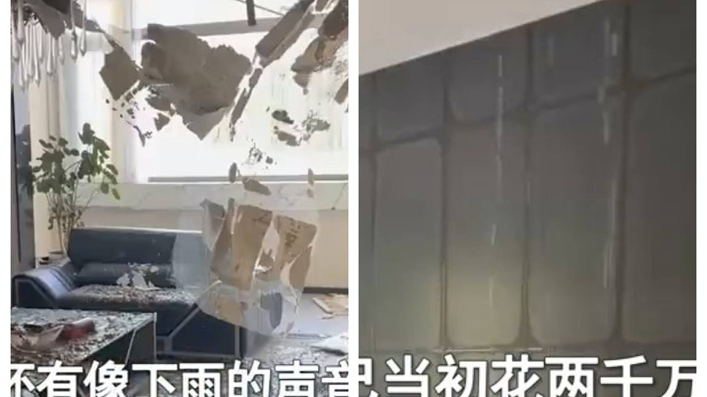北京女花2千萬買豪宅　天花突垮塌兼狂漏水　竟是這標準配備惹禍