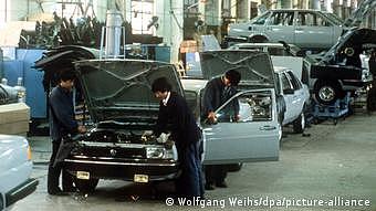 早在80年代，德国大众就在上海设厂生产 
