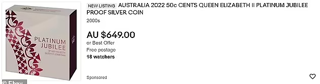 绝版！澳洲下月发行最后一款女王硬币，50澳分纪念币曾被炒至649澳元（组图） - 4