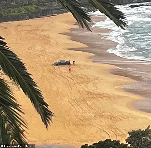 悉尼2男海滩兜风被困，挖沙救车险遭重罚，网友：真是白痴（组图） - 4