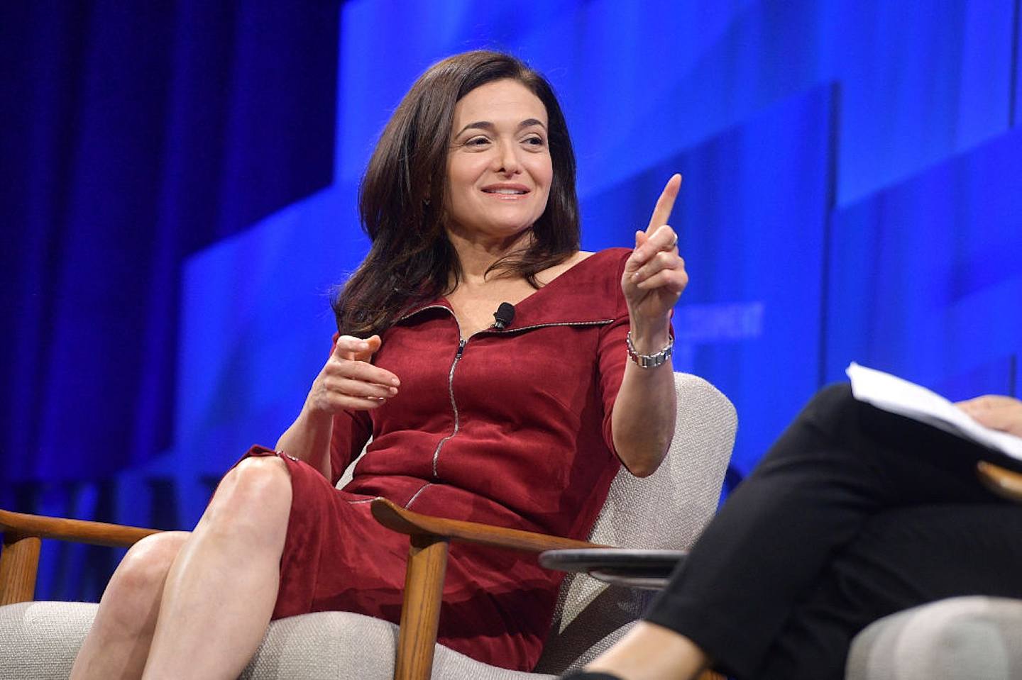 CNN盤點的最佳候選人：前臉書營運長桑柏格（Sheryl Sandberg）。（GettyImages）