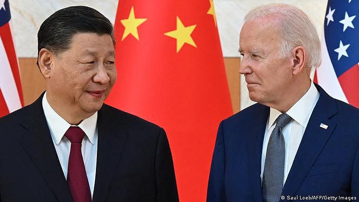 中国国家主席习近平与美国总统拜登（资料照）