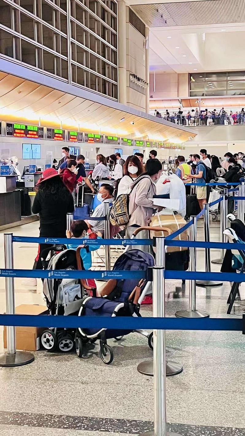 2023年1月8日起，中國全面取消入境人員集中隔離措施，南加華人期盼回國。（受訪者提供）