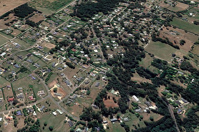 Paramedics arrived at the scene in Kinglake, northeast Victoria, just before 3.55pm but were unable to save the man and he died at the scene (stock image of Kinglake pictured)