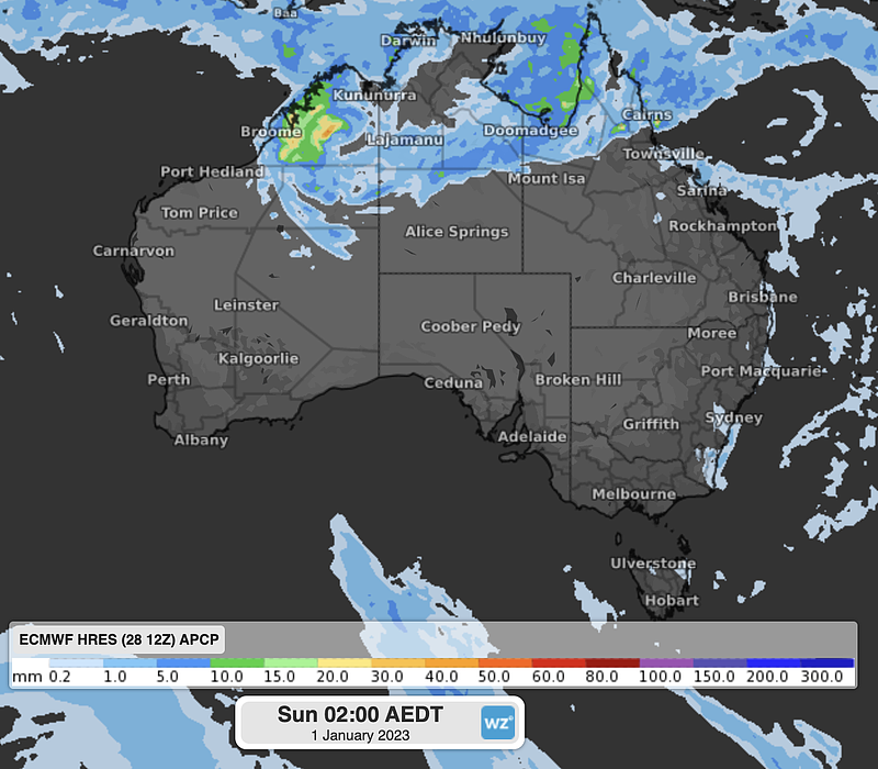 澳洲各地跨年夜天气一览！悉尼细雨将持续至明天，墨尔本或出现雷雨（组图） - 3