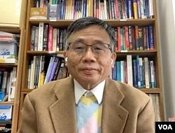 台湾大学公卫学院教授陈秀熙。（取自采访视频）