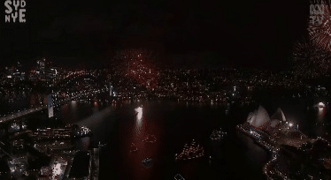 悉尼跨年烟花秀闪耀夜空，10万种烟花特效美翻天（组图） - 46