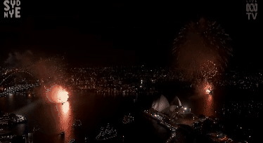 悉尼跨年烟花秀闪耀夜空，10万种烟花特效美翻天（组图） - 51