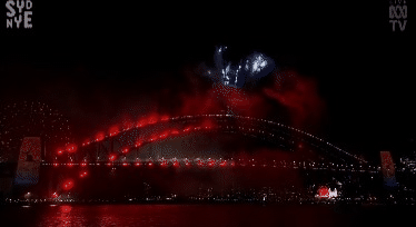 悉尼跨年烟花秀闪耀夜空，10万种烟花特效美翻天（组图） - 38