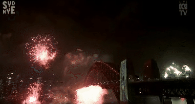悉尼跨年烟花秀闪耀夜空，10万种烟花特效美翻天（组图） - 40