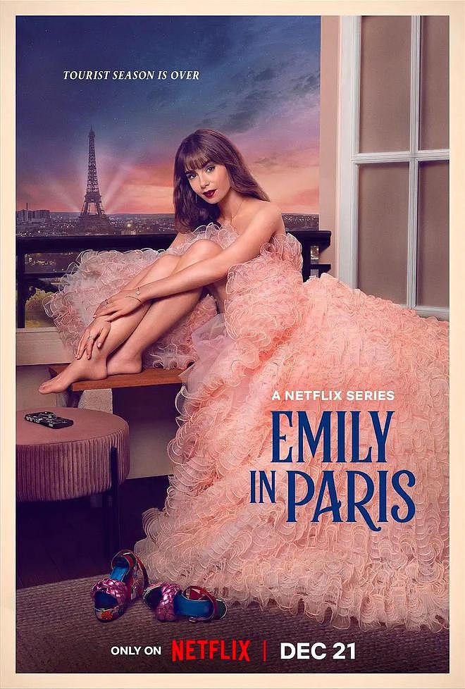 【时尚】《艾米丽在巴黎3》女主穿衣被喷“时尚灾难”，气场被女上司碾压（组图） - 1