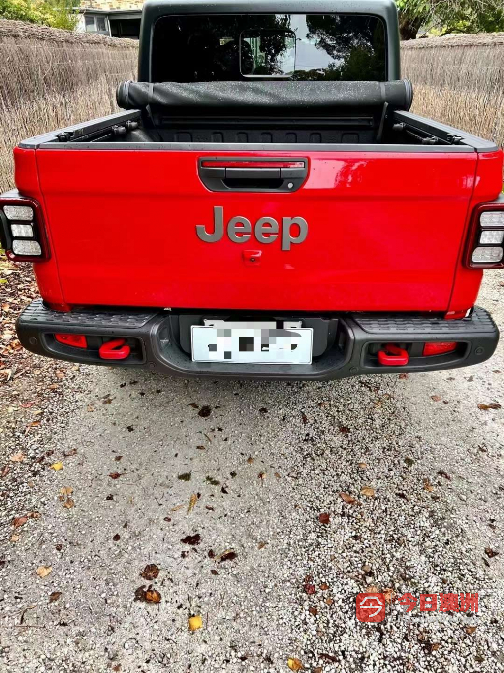 Jeep gladiator rubicon 综合排名最高的越野车 性感的红色让您心动了么