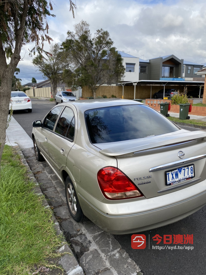 今日墨尔本Nissan 2005年 Pulsar 18L 自动 Nissan 2005年 Pulsar 18L 自动