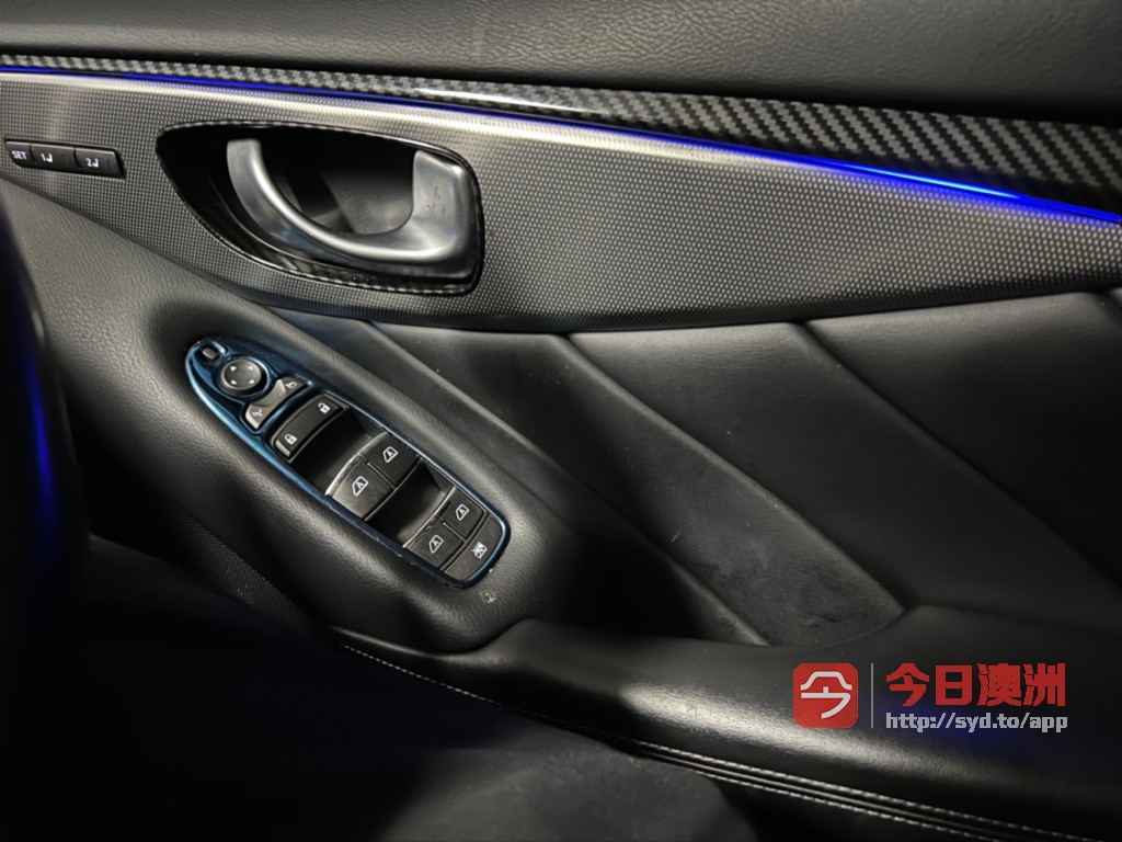 Infiniti 2017年 底Q50s red sport  30T双涡轮增压