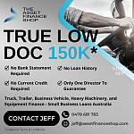 全澳洲商业贷款 Low Doc 150k