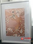 日本織錦掛画