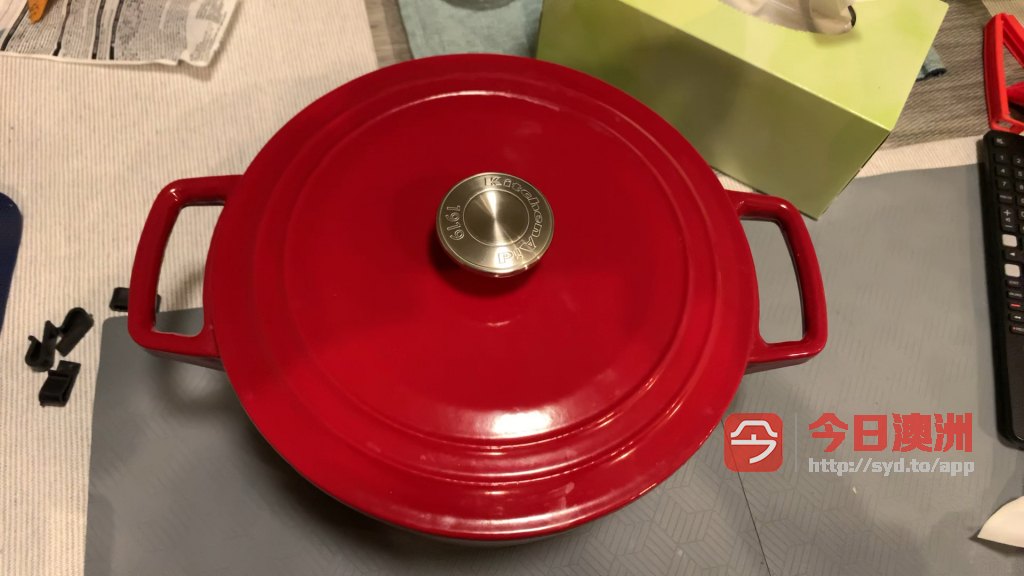 闲置铸铁锅 kitchen aid 24cm