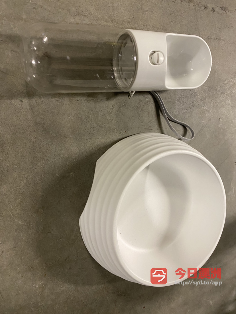 宠物陶瓷食盆 便携式水杯