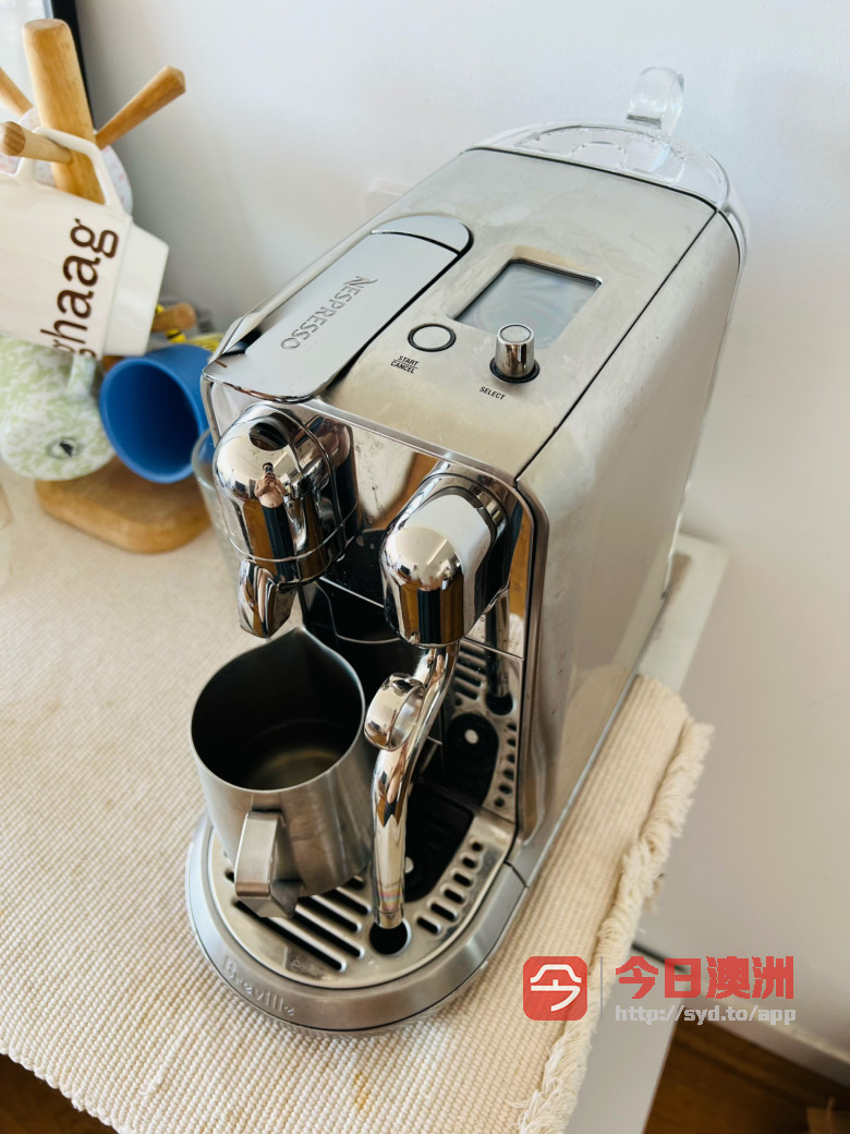 出售99新Breville Nespresso高端胶囊咖啡机