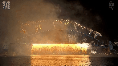 悉尼跨年烟花秀闪耀夜空，10万种烟花特效美翻天（组图） - 13