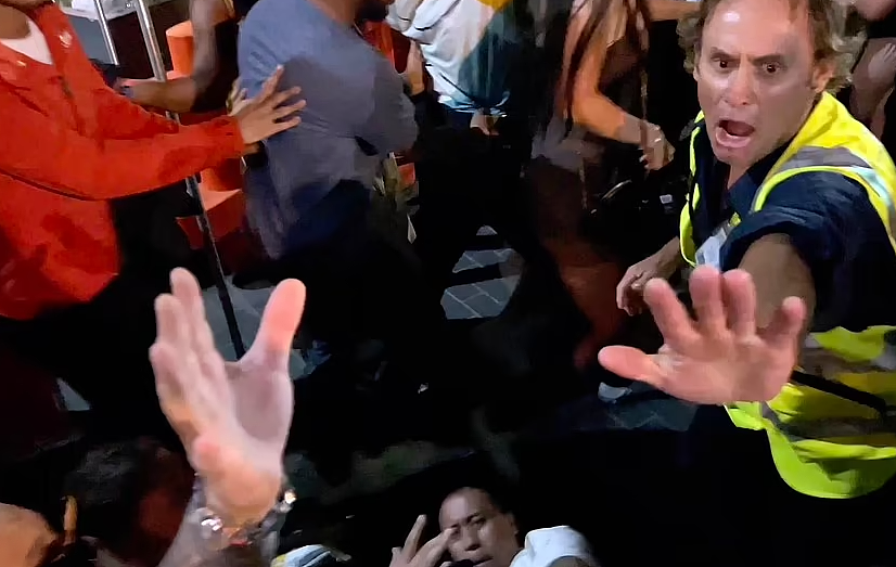 悉尼跨年活动发生踩踏事件！狂欢者相互推搡，多人倒地被踩，现场尖叫声不断（视频/组图） - 5