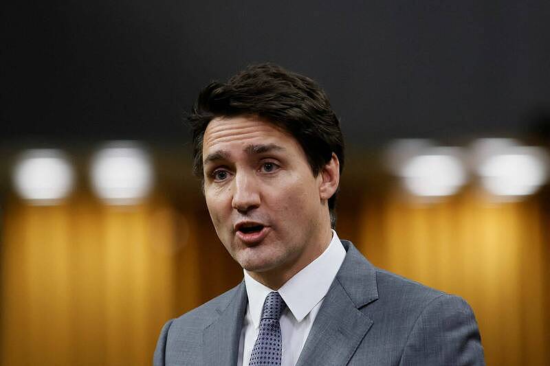 加拿大总理杜鲁道。 （路透档案照）