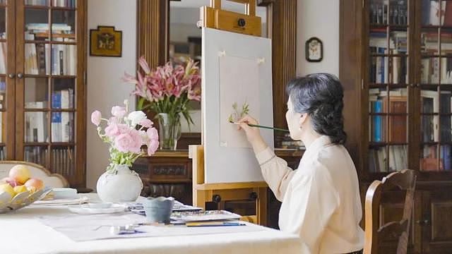 61岁退休女工自学画画：不通技法，却美到极致（组图） - 4