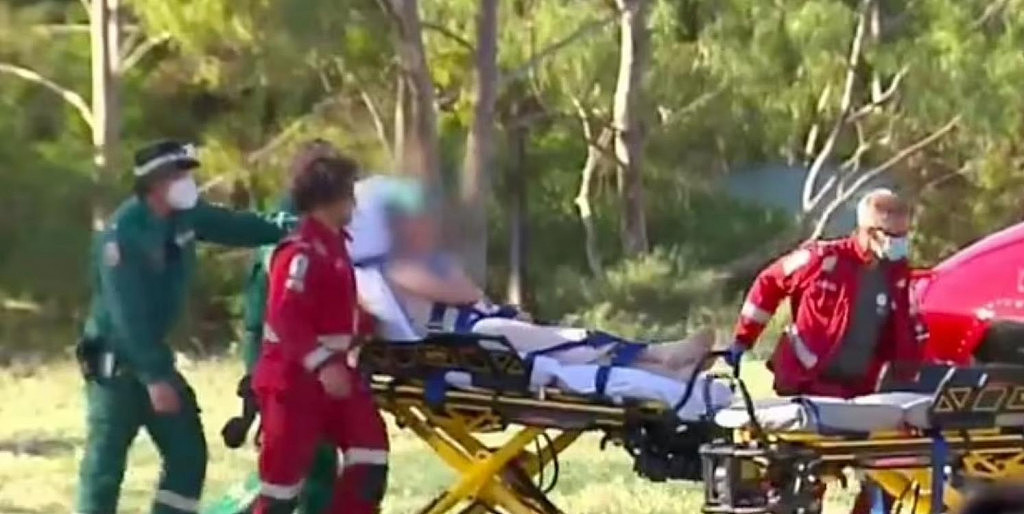 烧烤时气瓶泄露引发爆炸，南澳15岁男孩被烧伤！救援直升机紧急出动（组图） - 2