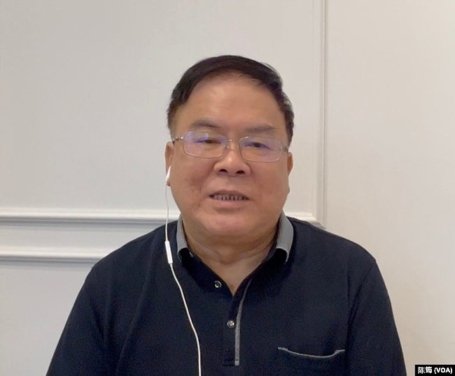 台湾国际战略研究学会理事长王昆义。（陈筠摄）