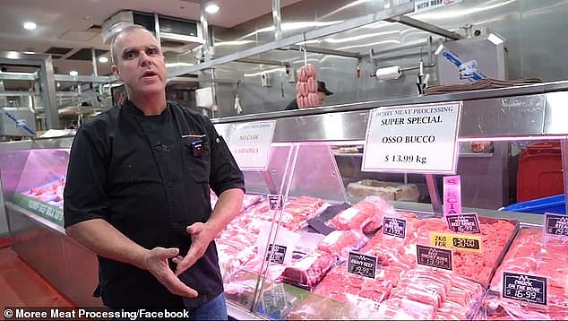 Moore's Meats said 'chronic' butcher staff shortages and massive increases in meat prices were behind its decision to close its store after almost 40 years in business (image of Moore's Meats from its Facebook page)