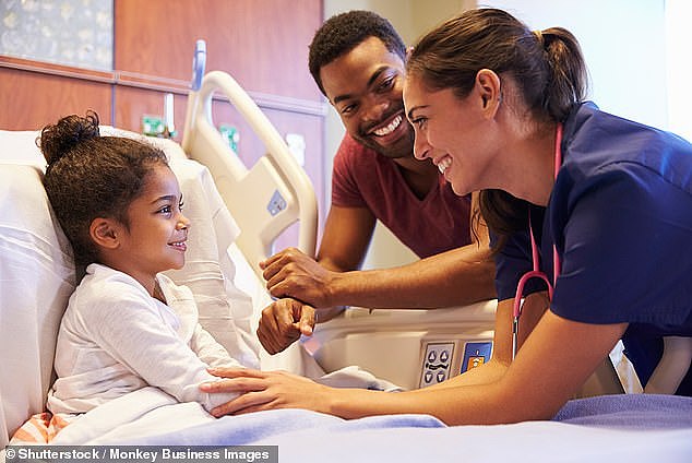 The children in the study started by taking small, slowly increasing amounts of peanuts that had been boiled for 12 hours, twice a day to build up their tolerance (stock image)