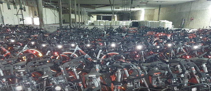 中国共享单车企业进军悉尼失败，上千辆全新自行车遭废弃（组图） - 2