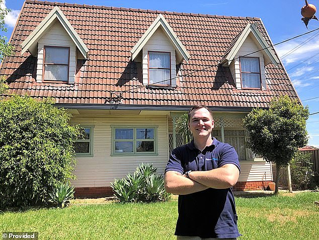 Mr Dilleen told Daily Mail Australia he had grown up in housing commission and that his humble beginnings had pushed him to build a property empire