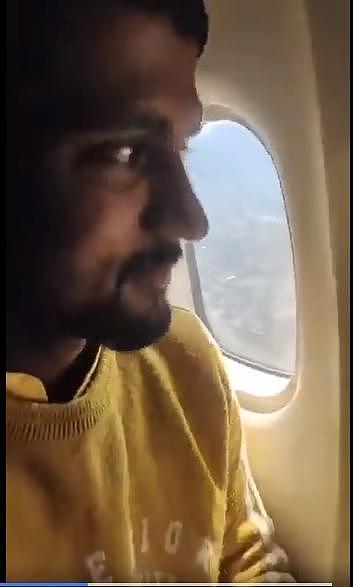 印度29歲男子賈斯瓦爾在機上啟臉書直播，未料錄到機上旅客在墜機時的恐慌和爆炸畫面...