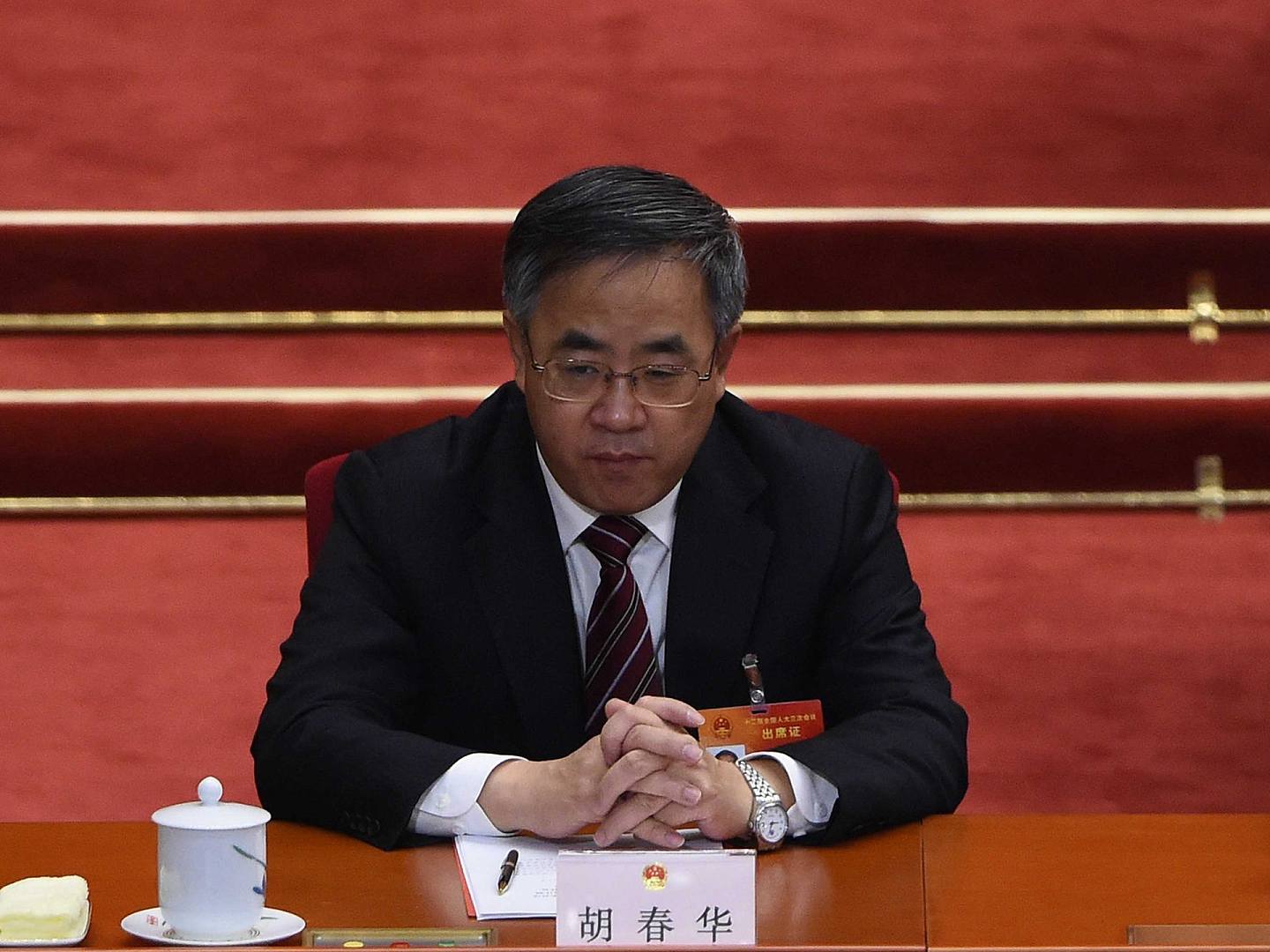 國務院副總理胡春華。（AFP）