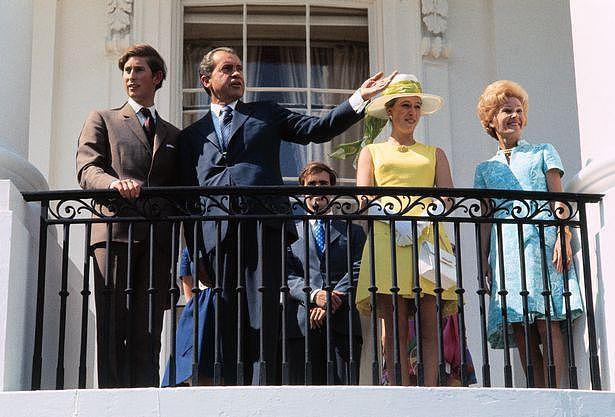 英王查尔斯首次访美被总统尼克松看好，欲把女儿下嫁，至今忘不了（组图） - 2