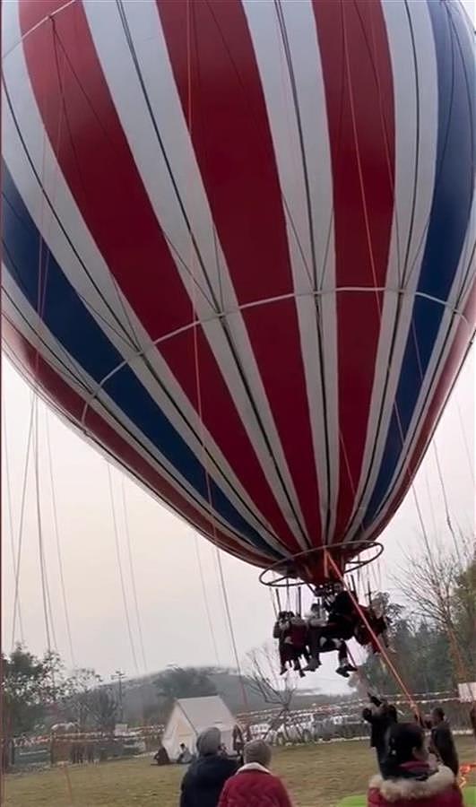 大年初一四川热气球爆炸高空坠落，多人受伤（视频/组图） - 2