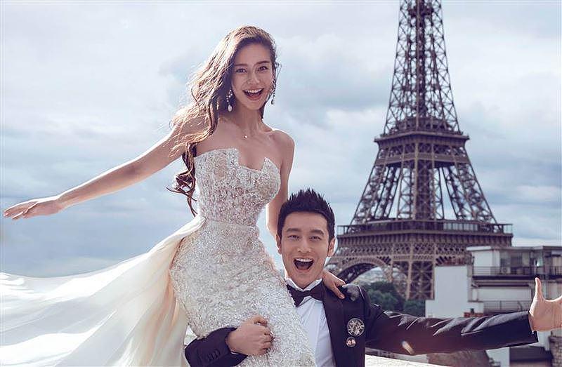 Angelababy、黄晓明离婚已1年。 （取材自微博）